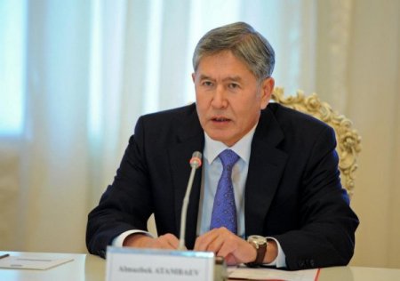 Atambayev, Vendi Şerman’ı kabul etti