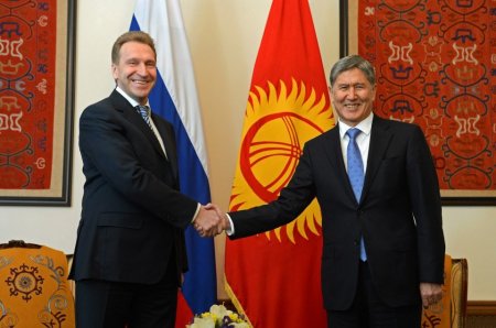 Atambayev Rusya Başbakan Yardımcısı Şuvalov’u kabul etti