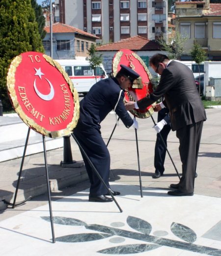Atatürk’ün Edremit’e Geliş Yıl Dönümü Kutlandı
