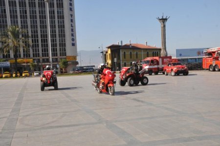 Ateş savaşçılarının gurur haftası başladı