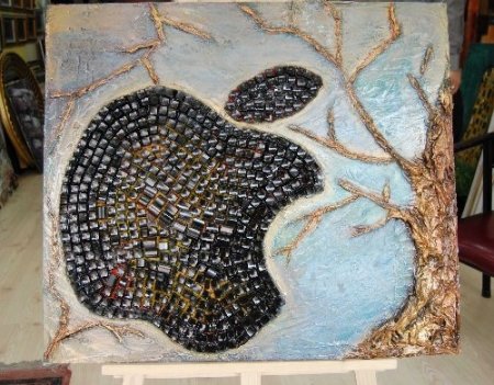 Atık bilgisayar parçalarına 'sanatsal' dokunuş