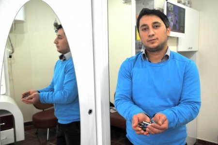 Atık pil getirene tıraş bedava