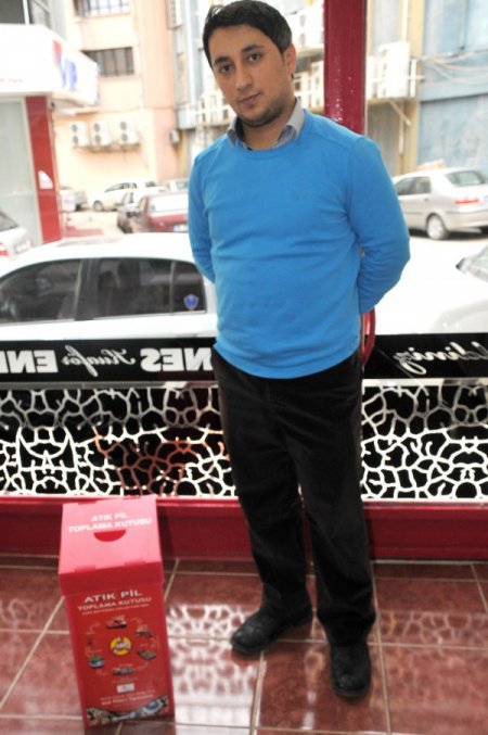 Atık pil getirene tıraş bedava