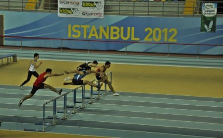 Atletizm Federasyonu Salon Deneme Yarışları sona erdi