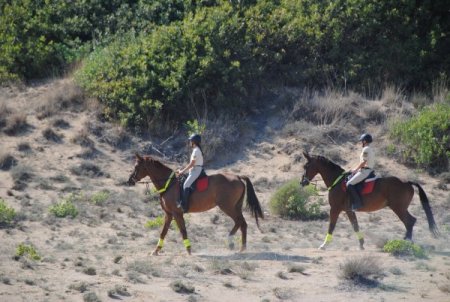 Atlı jandarmalar Side'den ayrıldı