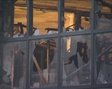 ATO binasındaki hasar gün aydınlanınca ortaya çıktı