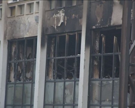 ATO binasındaki hasar gün aydınlanınca ortaya çıktı