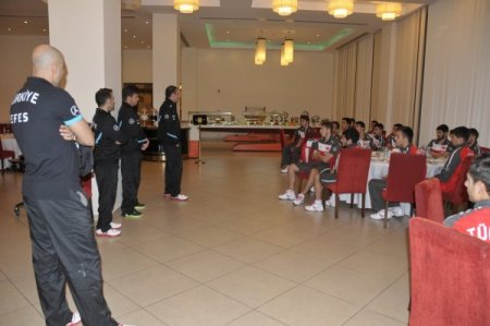 Avcı'dan U20 Milli Takımı'na ziyaret