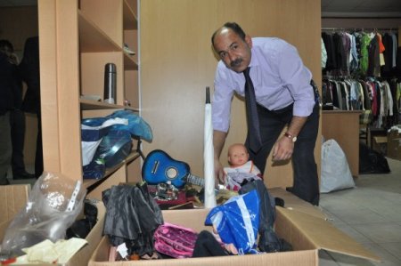 AVM'de unutulan eşyalar ihtiyaç sahiplerine verilecek