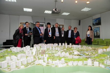 Avrupa Ödüllü Kentler'in belediye başkanları, Başkent'i gezdi