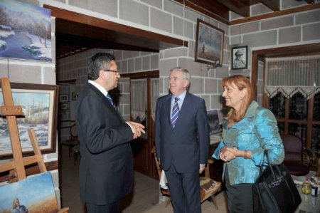 Avrupa Parlamentosu eski milletvekilleri Hamamönü’nü ziyaret etti