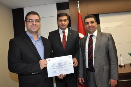 Avrupa'da çelik konstrüksiyon eğitimi alan 35 genç döndü