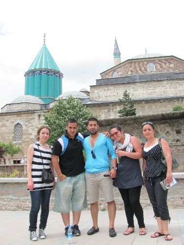 Avrupa'daki Türk Gençleri Konya'yı Gezdi