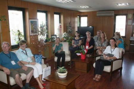 Avrupalı eğitimcilerden Milli Eğitim Müdürü Gülsar’a ziyaret