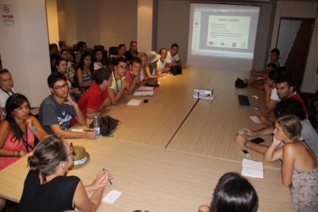 Avrupalı genç mühendisler Antalya ulaşımı hakkına bilgi aldı