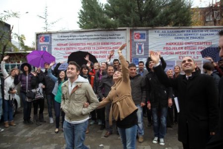 Avrupalı gençler Hakkari’de buluştu