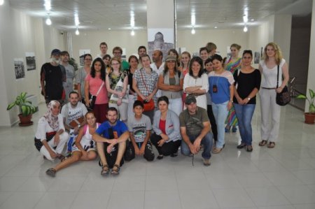 Avrupalı Turistler Batman'da 'Hasankeyf 1911' Sergisini Gezdi