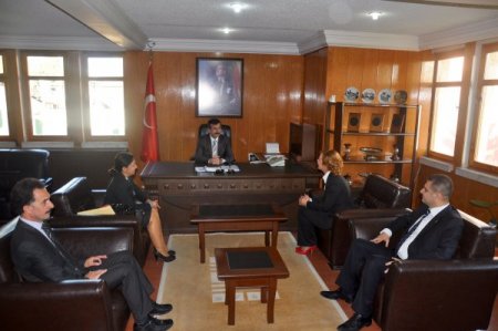 Avukatlardan Kaymakam Güldibi’ne ziyaret