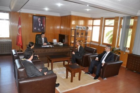 Avukatlardan Kaymakam Güldibi’ne ziyaret