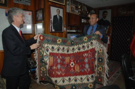 Avusturya Büyükelçisi Wölfer Ceyhan’da