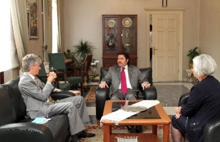 Avusturya'nın Ankara Büyükelçisi Vali Şahin’i ziyaret etti