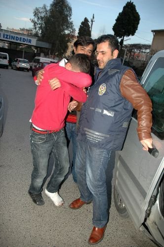 Ayağı Alçılı Hırsız Kıskıvrak Yakalandı