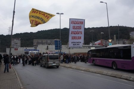 ‘Ayazağa referandumu’ iptal edildi, vatandaş yol kapattı