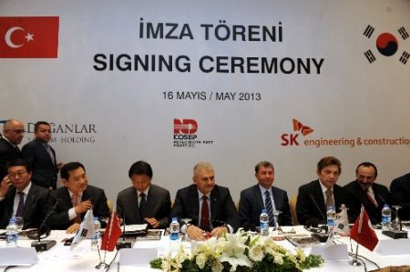 Aydın Büyükefe’ye Doğalgaz Çevrim Santrali için imzalar atıldı