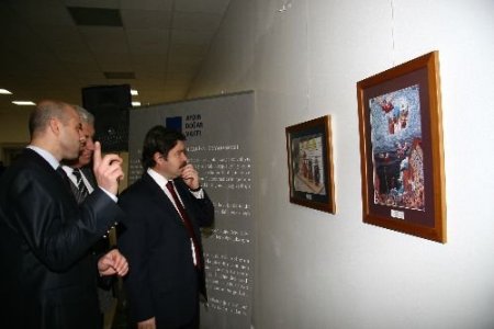 Aydın Doğan Uluslararası Karikatür Yarışması Sergisi Açıldı