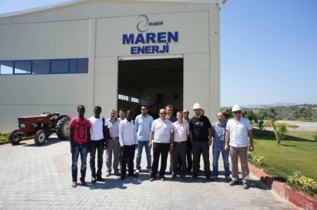 Aydın Teknik Elemanlar Derneği, Maren Enerji Santrali'ni gezdi