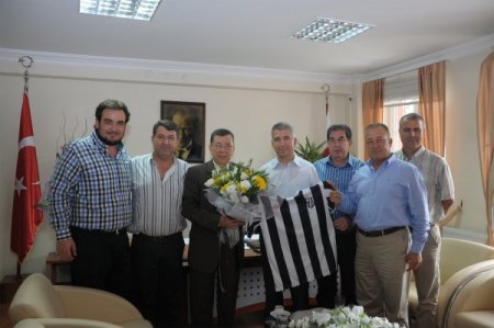 Aydınspor1923 yönetimi teşekkür ziyaretleri yaptı