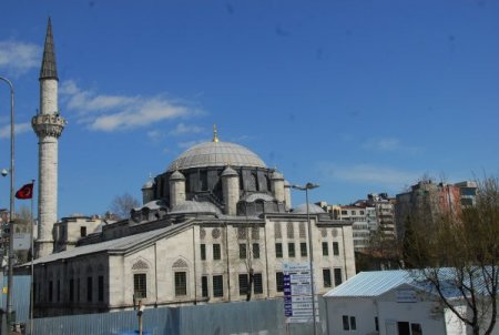 Azapkapı Sokollu Mehmet Paşa Camii Restore Ediliyor