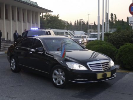 Azerbaycan Cumhurbaşkanı İlham Aliev İstanbul'a Geldi