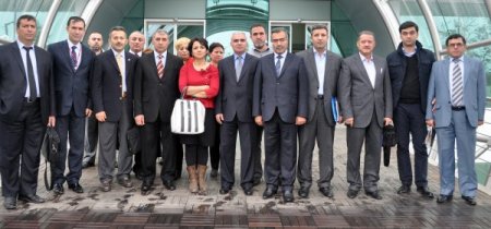 Azerbaycan medya yöneticileri Cihan ve Zaman’ı ziyaret etti