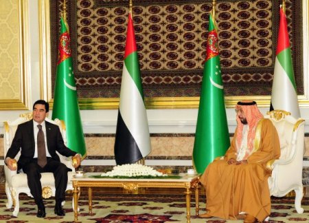 BAE Devlet Başkanı El Nahyan, Türkmenistan’da