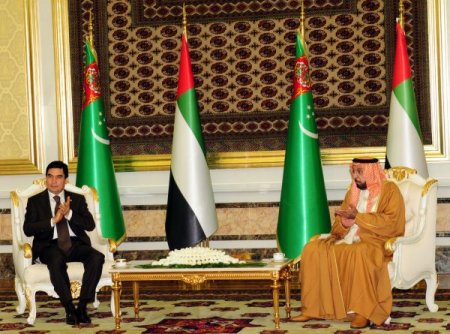 BAE Devlet Başkanı El Nahyan, Türkmenistan’da