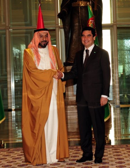 BAE Devlet Başkanı El Nahyan, Türkmenistan’da