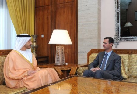 Bae Devlet Başkanı'ndan Esad'a Destek Mektubu