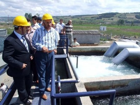 Bafra İçme Suyu Arıtma Tesisi'nin Birinci Bölümü Açıldı