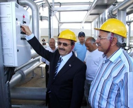 Bafra İçme Suyu Arıtma Tesisi'nin Birinci Bölümü Açıldı
