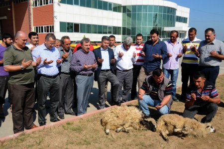 Bafra Pirinç Fabrikası dualarla sezonu açtı