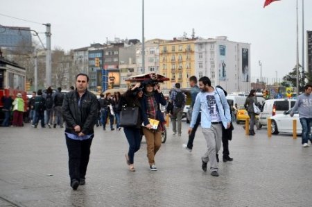 Bahar havasına yağmur molası