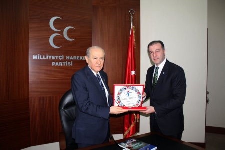 Bahçeli, genç girişimcileri kabul etti