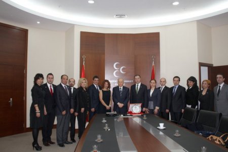 Bahçeli, genç girişimcileri kabul etti