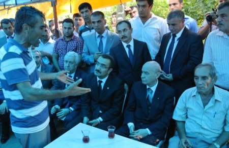 Bahçeli Osmaniye'de Şehit Ailelerini Ziyaret Etti