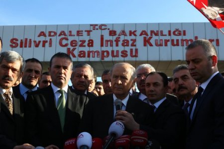 Bahçeli'nin Başbuğ ziyaretinden objektiflere yansıyanlar