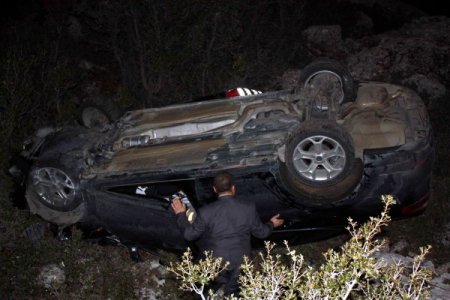 Bahçelinin Konvoyunda Kaza: 3 Yaralı