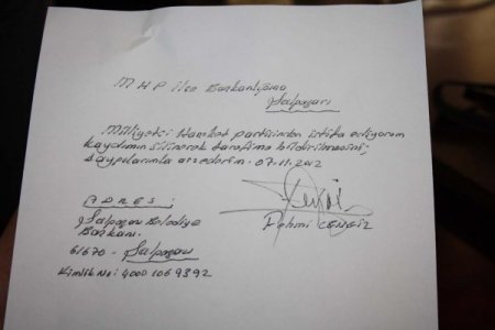 Bahçeli'nin teşekkür konuşmasına kızan belediye başkanı istifa etti