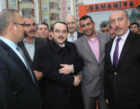 Bakan Ergin'den, Ak Parti İl Teşkilatına 'Hayırlı Olsun' Ziyareti