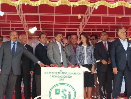 Bakan Eroğlu, Aliağa'da 35 projenin temel atma açılını katıldı
